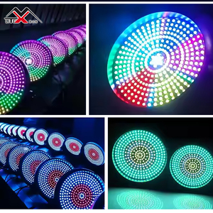 315 adet renkli yuvarlak LED Strobe piksel işık RGBW yayan disko ışıkları tema parkı kullanımı için RDM fonksiyonu ile - Product Image 4