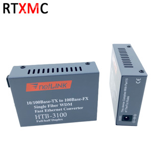 Netlink HTB-3100AB 100MファイバーメディアコンバータースイッチbncからファイバーメディアコンバーターTKAファイバーメディアコンバータータイプ1SC1RJ45 Netw