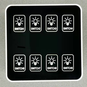Smart Furniture Glass Panel Electronic Glass <strong>Custom</strong> <strong>Controller</strong> Tempered Aluminum Alloy Panel - Product Image 4