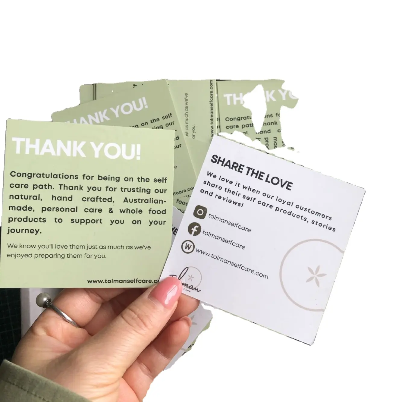بطاقة "thank you" شخصية بطاقة ترحيب فاخرة حصرية كتابة بطاقة بريدية هدية بطاقة "thank you" مخصصة للأعمال الصغيرة