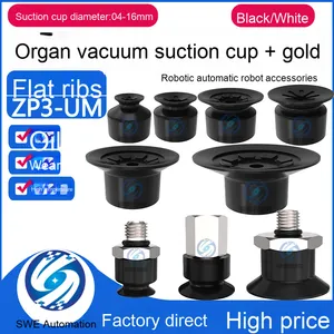 Smv ZP3-4/6/8/10/13/16ums/N phẳng vành đai hút chân không cốc khung sản phẩm cao su hút cup Manipulator - Product Image 5