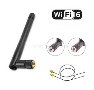 Sinyal artı omni geniş bant 2.4 GHz-2.5 GHz / 5.1 GHz-7.1 GHz 3-4 dBi WiFi 6e Tilt döner lastik ördek anten WLAN - Product Image 1