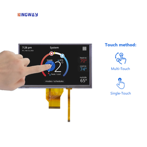 Módulo de pantalla Lcd Tft 800x480 Pantalla táctil personalizada de 7 pulgadas Tamaño y tamaño Pantalla táctil capacitiva de 7 pulgadas 50pin - Product Image 2