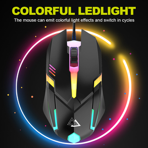 GT100 Luminous <strong>Keyboard</strong> Wired <strong>Computer</strong> Laptop Desktop Office Home USB <strong>Learning</strong> <strong>Keyboard</strong> and Mouse Set - Product Image 5