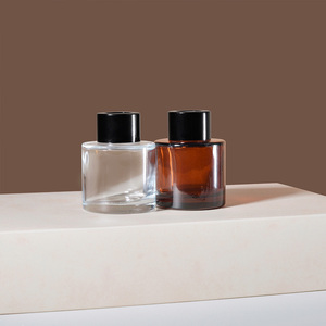 Luxury Essential Oil Aromatherapy Diffuser Bottle 50ml 100ml Empty Glass with Reed <strong>Perfume</strong> Sticks Screw Cap Sealing - Product Image 5