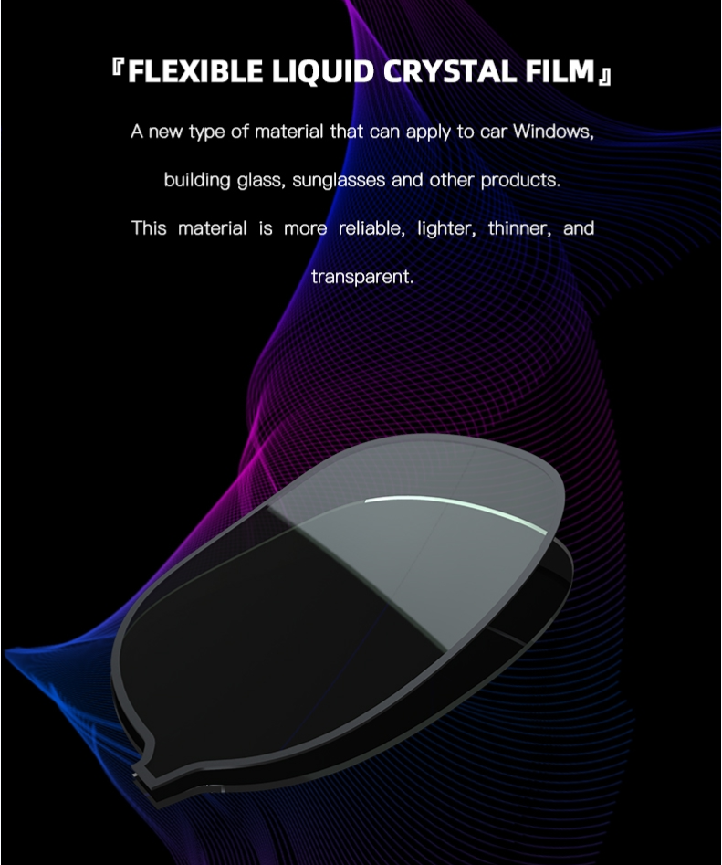 Electrochromic Smart Sunglasses Sunglasses LCD Lenses That Can Change Color Lenses