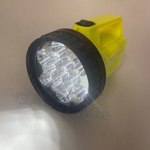 6V 13 LED fener SPOT meşale kripton D pil işletilen SPOT işık kamp lambası arama lambası - Product Image 2