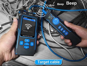 เครื่องทดสอบสายเคเบิล NF-8508 พร้อมฟังก์ชั่นสแกน, เครื่องมือทดสอบสายเคเบิลเครือข่ายการทดสอบความยาว - Product Image 3