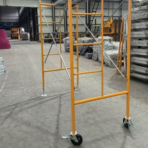 Andamio de Marco H de alto estándar Q235 Acero galvanizado para encofrado de construcción - Product Image 3