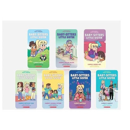 Nanny girl 9-book set-colored dowling paper
