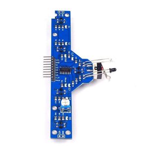 Aismartlink Módulo de sensor de rastreo de 5 canales Detector infrarrojo IR Línea de seguimiento Módulo de sensor de evitación de obstáculos - Product Image 4