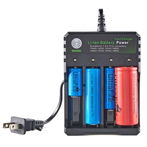 4スロットUSプラグLIイオンバッテリー充電器10W出力バルクAC 3.7V AA AAAバッテリー充電器10440 14500 16340 16650 18650 - Product Image 2