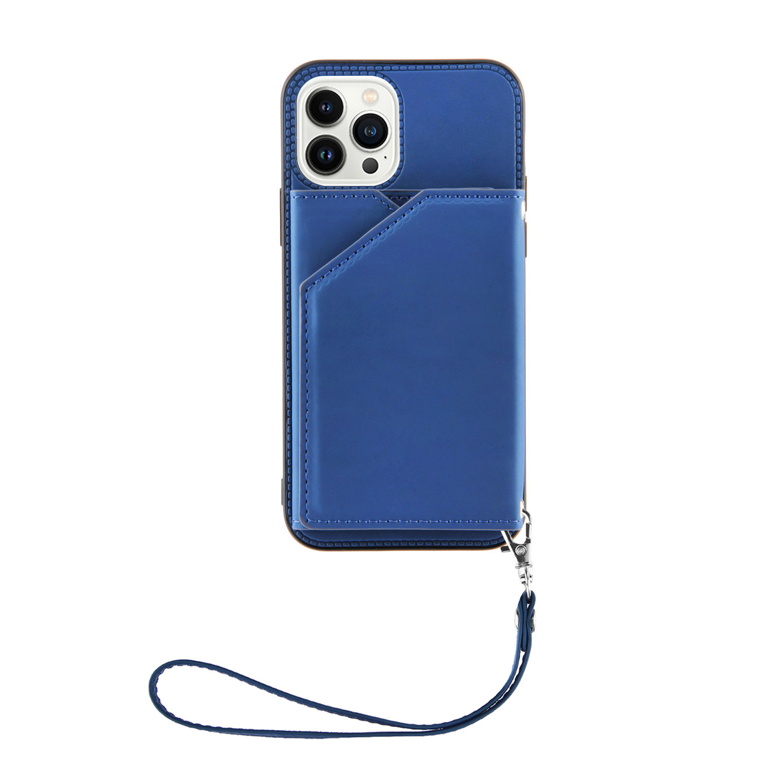 Azul (con una correa colgante)