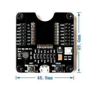 <strong>ESP8266</strong> ESP-WROOM-32 ESP32-WROVER Development Board Test Programmer <strong>Socket</strong> Downloader for ESP-01 ESP-12F ESP-07S ESP-12S ESP32