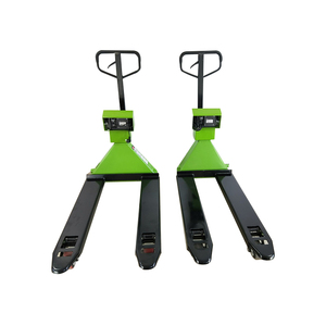 Handling Equipment Hand Powered Scale Pallet Jack Lifter Weight Scale Pallet Truck Empilhador para sala fria