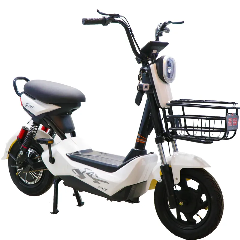 Karbon çelik ebike moped hızlı yetişkin elektrikli kir bisikletleri bisiklet teslimat için