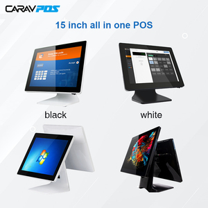 15 Inch POS системы машина сенсорный экран Ресторан кассовый аппарат с емкостным сенсорным экраном monitorall в одном эпос системы - Product Image 6