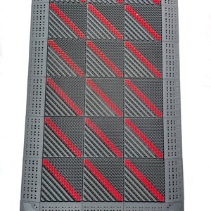 模块化EVA地板入口垫防滑防尘/除砂可洗防滑户外地板互锁垫 - Product Image 1