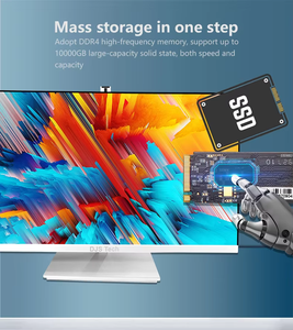 回転24-27インチ大画面ToportraintデスクトップPC LCDディスプレイコアI5 I7 Win 10オールインワンコンピュータビジネスオフィス用 - Product Image 3