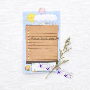 Bloc de notas autoadhesivo personalizado, Bloc de notas de papel publicado en el índice, pegatinas pequeñas, papelería de oficina, Bloc de notas - Product Image 2