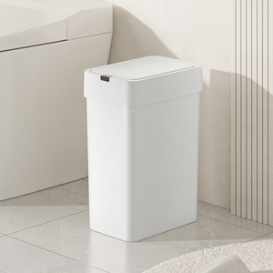 Nhựa Mỏng Thông Minh Touchless Thùng Rác Có Thể Waterpoof Thùng Rác Cho Phòng Tắm Phòng Khách Văn Phòng - Product Image 1
