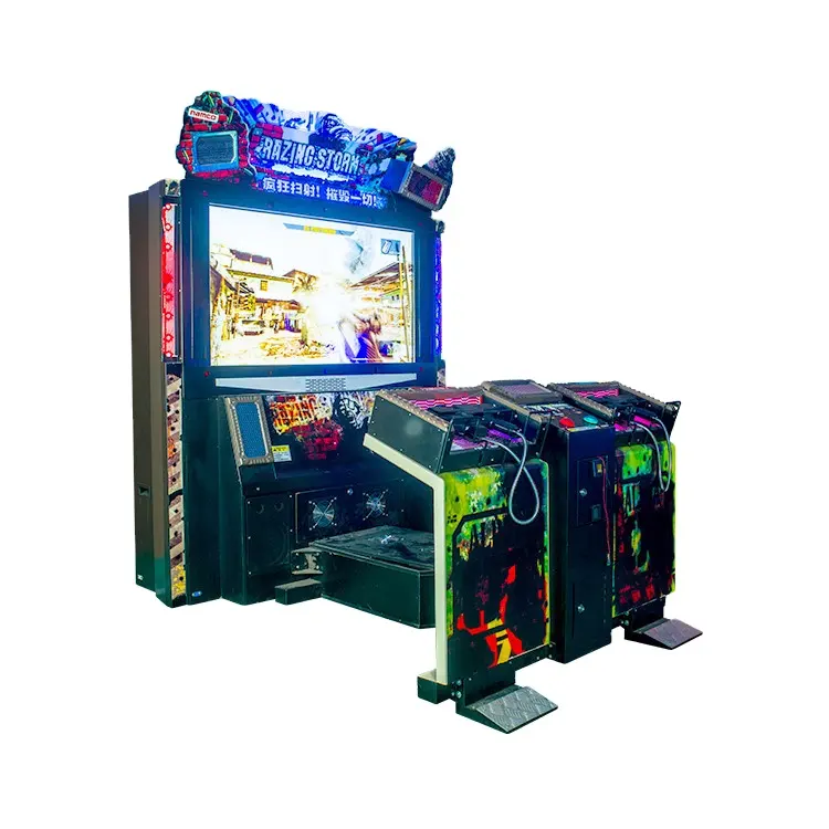 Máquina de arcade Simulador de disparo, juego electrónico de videojuegos de ataque perfecto, tipo storm