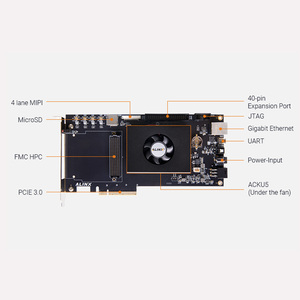 Xilinx Kintex UltraScale Plus AXKU5 FPGA scheda di sviluppo e Kit con AMD Kintex US XCKU5P - Product Image 3