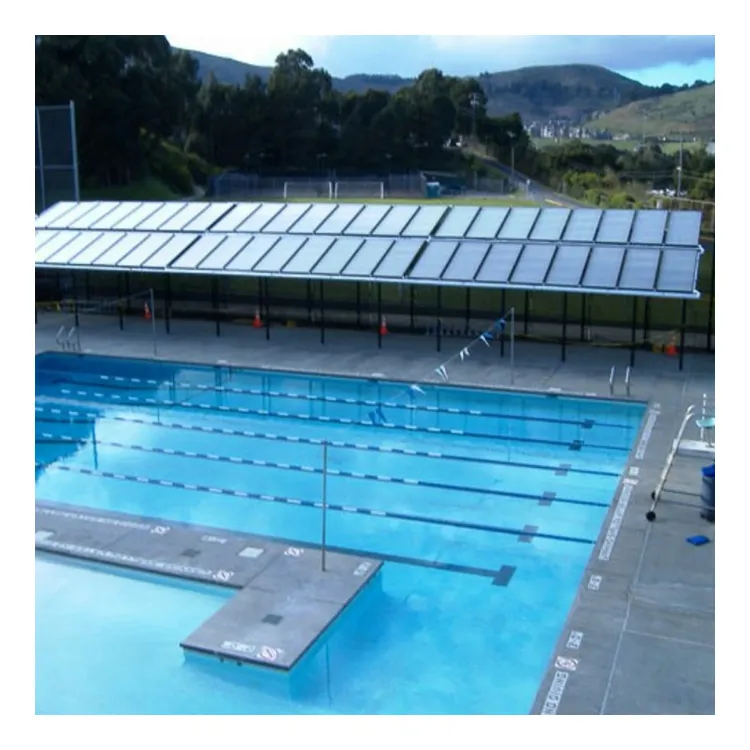 Colector Solar de placa plana, calentador Solar de piscina de alta eficiencia, ahorro de energía