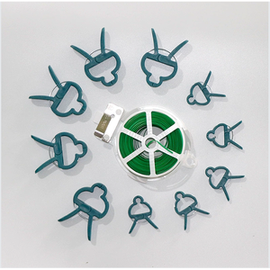 31-Piece kaymaz bahçe destek klipleri Set kilitleme sekmesi rüzgarlı koşullarda fırtına koruma ağı bitkileri korur - Product Image 2
