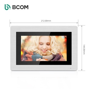 2020 nuovo Design semplice edificio Cat5 Smart 720p Wifi Tuya videocitofono videocitofono videocitofono con schermo - Product Image 2