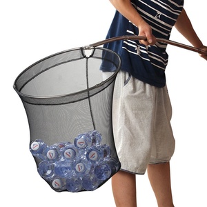 ตาข่ายจับปลาคาร์พขนาดใหญ่ปรับได้ยาว2.1ม. ทำจากสเตนเลสสตีลวัสดุแข็งตาข่ายจับปลาดุก - Product Image 1