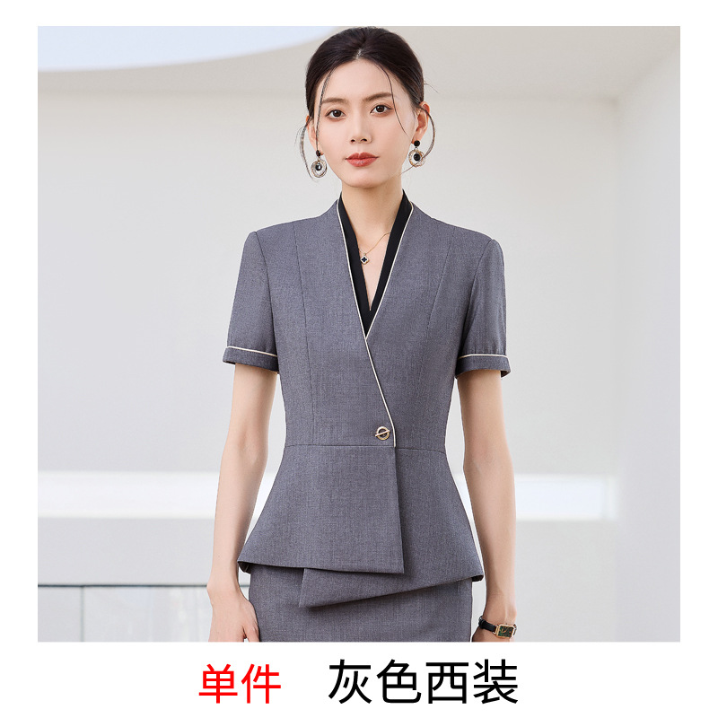 gray suit