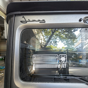 車のロゴバッジ車の文字エンブレムABSブラックレターステッカースズキJB64 JB74用 - Product Image 5
