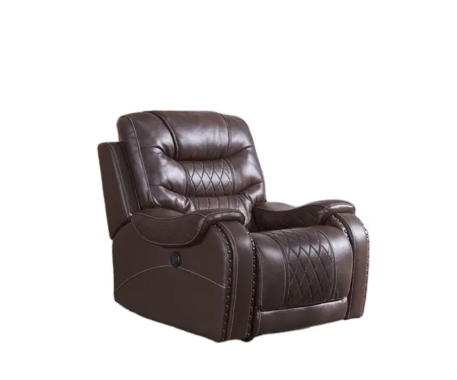 2024 meubles de maison contemporain top vente surdimensionné en cuir air power fauteuil inclinable à bascule
