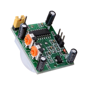 Sensor de movimiento infrarrojo PIR ajustable, HC-SR501, módulo Detector, bricolaje