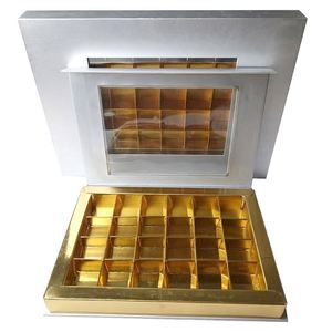 Giấy tùy chỉnh thực phẩm trắng cấp 9 12 24 hộp quà sô cô la tùy chỉnh giấy Bao bì sang trọng hộp quà tặng - Product Image 3