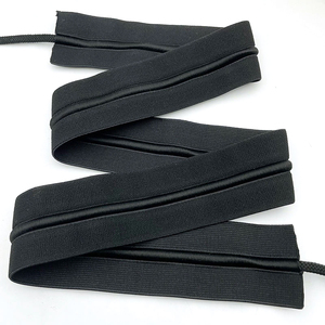 Wholesale Drawcord <strong>Elastic</strong> Band 1.5 Inch Wide <strong>Drawstring</strong> <strong>Elastic</strong> for Waistband - Product Image 5