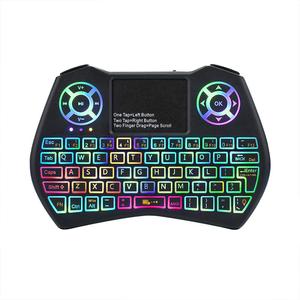 7 Color Backlit I8 Mini Wireless <strong>Keyboard</strong> 2.4ghz English Russian Teclado I8 With Touchpad Remote <strong>Control</strong> Android TV Box - Product Image 1