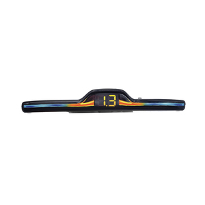 Sensor de estacionamiento Led Pantalla de coche universal Radar de respaldo inverso con 4 sensores Sistema de sensor de estacionamiento