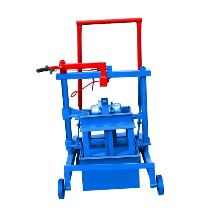 Máquina para fazer tijolos manual de cimento de alta eficiência e intertravamento de produtos de fábrica para venda