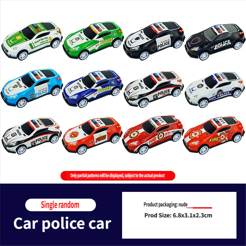 Coche de policía de 6.8 cm