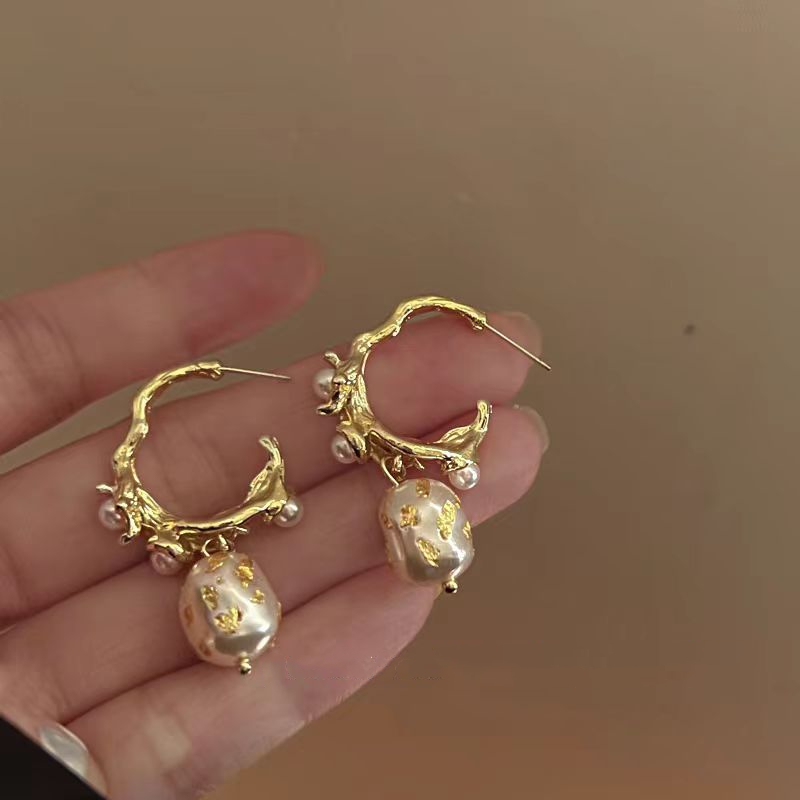 Pendientes de Perlas Barrocas