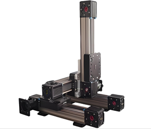 KK10020C Tipo de pórtico CNC Actuador lineal móvil Correa síncrona Módulo de nivel de riel deslizante lineal eléctrico Robot de pórtico de 3 ejes - Product Image 1