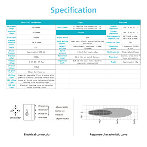 1M Ultrasónico Park Assist Evitación de obstáculos Módulo de medición de distancia Sensor Ultrasónico Sensor de detección de punto ciego - Product Image 4