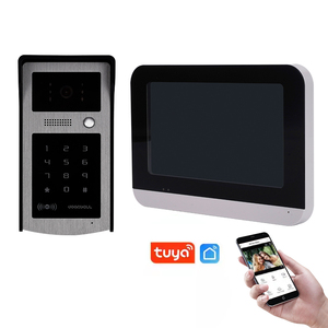 Hot Sale Wired 3 Monitor Family <strong>Video</strong> <strong>Intercom</strong> Color Camera Security Door Phone for Apartment Doorbell - Product Image 1