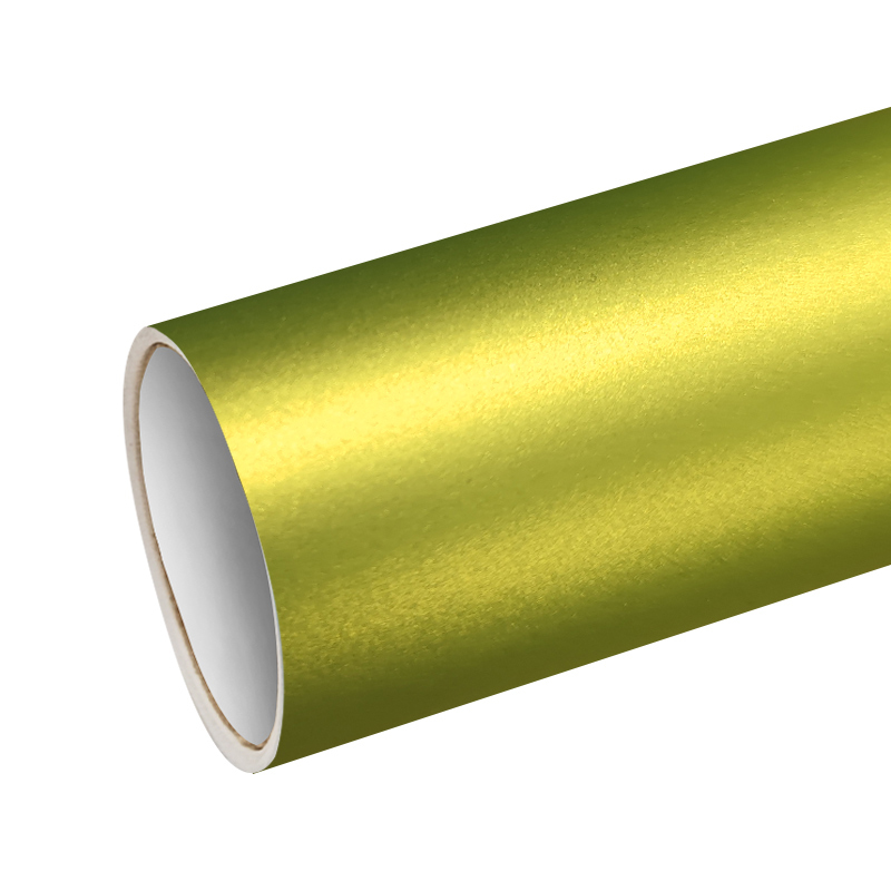 Chrome Matte Fluorescent Yellow