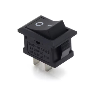 KCD1 serisi Rocker anahtarı 2Pin 2 pozisyon 6A/250V AC 15mm X 21mm Push Button tekne araba güç anahtarları - Product Image 1