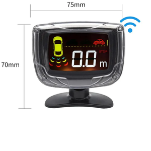 Wireless Car Parking <strong>Sensor</strong> Set <strong>LCD</strong> Display 4 Radar Probe 65dB Buzzer Alarm Backup <strong>Reversing</strong> Parktronic Monitor Detector <strong>System</strong> - Product Image 5