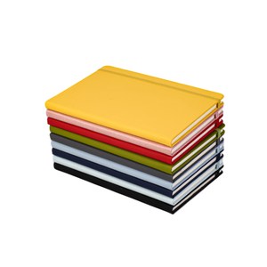 <strong>Custom</strong> A5 Size Personal Journal <strong>Notebook</strong> with Logo Printing PP Cover Material and Saddle Stitching Binding Fabric Cover - Product Image 1
