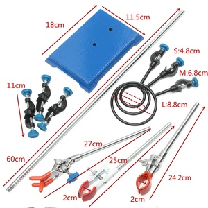 Haiju phòng thí nghiệm phòng thí nghiệm kẹp Đặt vòng đứng phòng thí nghiệm kẹp vặn lại đứng hỗ trợ - Product Image 3